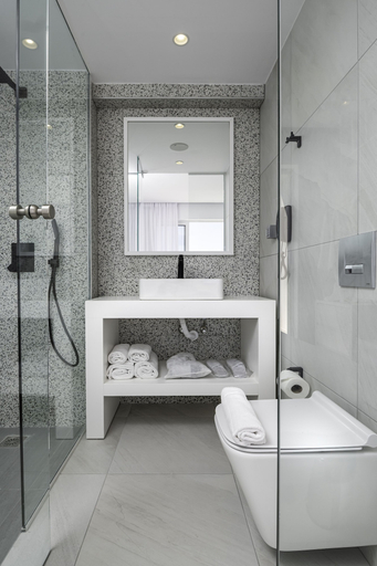 Bathroom 4, Dimitra Beach Hotel and Suites, South Aegean