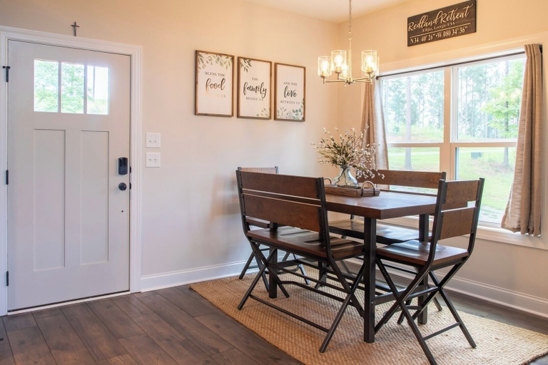 Floor plan 4, Cozy Mountain Cabin Hot Tub & Fire Pit, Gilmer