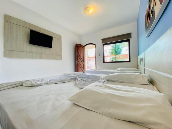 Bedroom 4, Pousada Porto do Rio Praia, Caraguatatuba