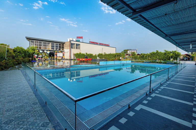 Outdoor pool 2, Chandrika Greens Resort Near Prem Mandir, Mathura