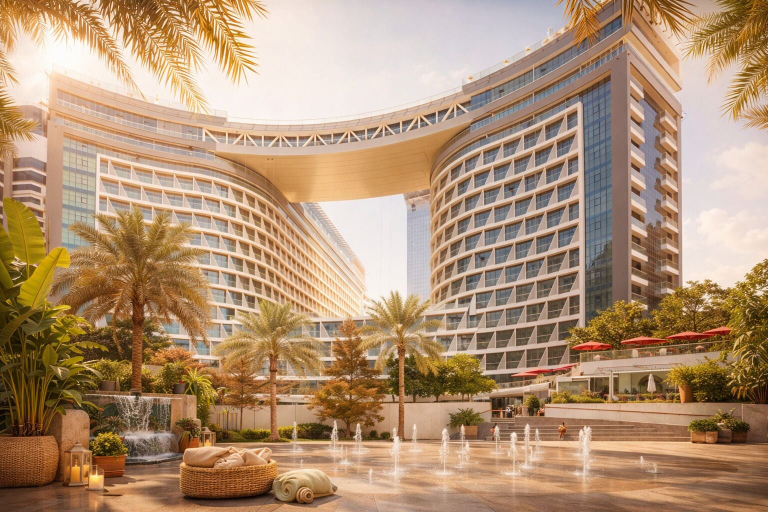 Exterior 4, Luxury Studio with Private Beach, Dubai