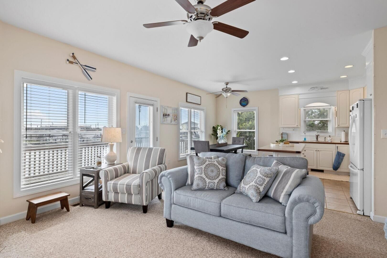 Living area 2, One More Drift 4 Bedroom Home by RedAwning, Carteret