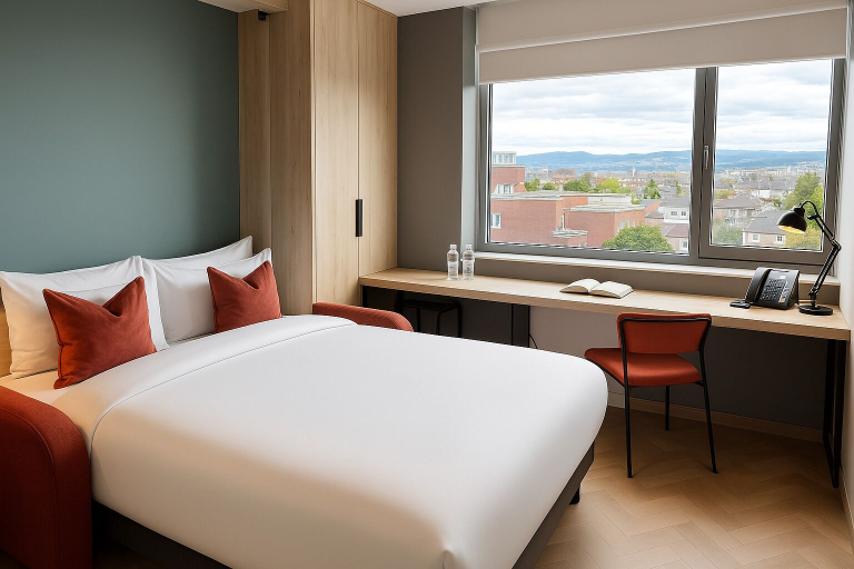 Bedroom 2, Niche Living Dun Laoghaire, Dublin