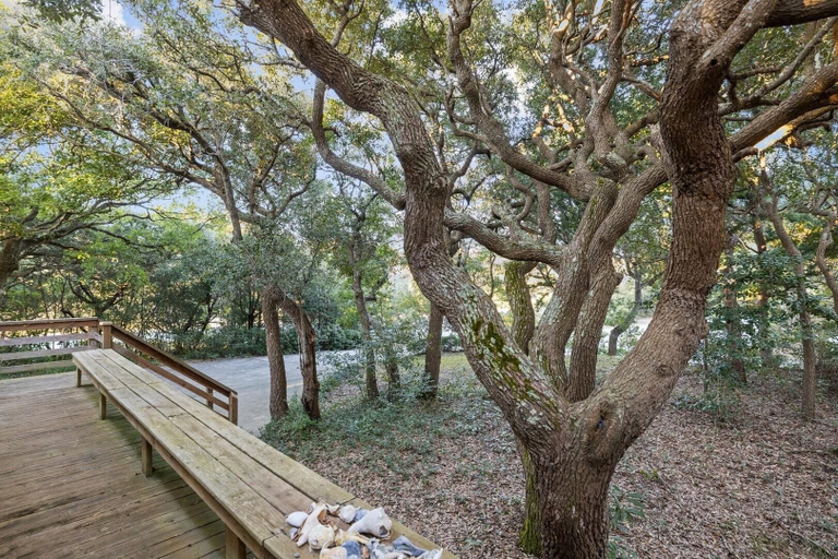 Terrace/patio 2, Dogwood Treehouse 4 Bedroom Home by RedAwning, Carteret