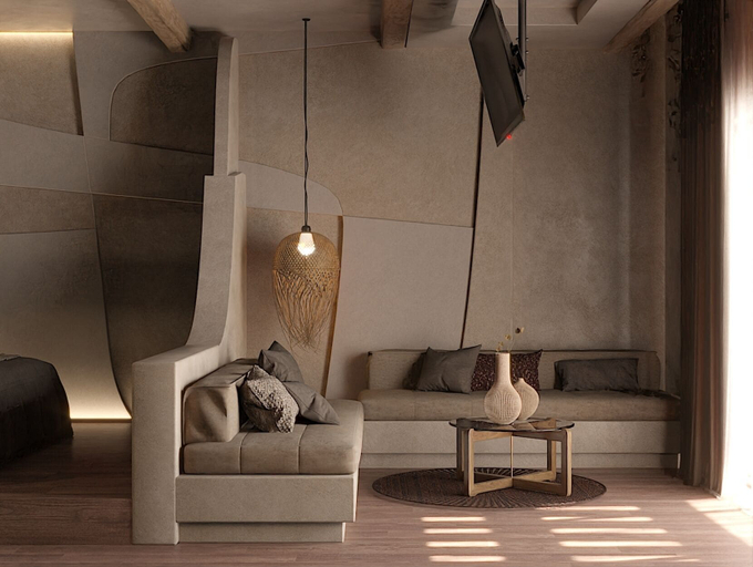 Interior 2, Eden Island, South Aegean