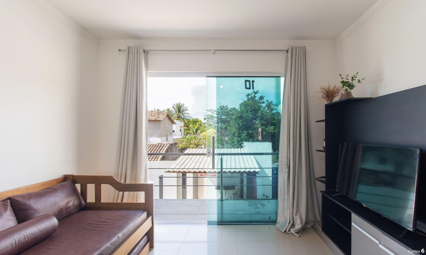 Living area, Apts in Condominium w/ Pool and Barbecue - Ctys, Porto Seguro