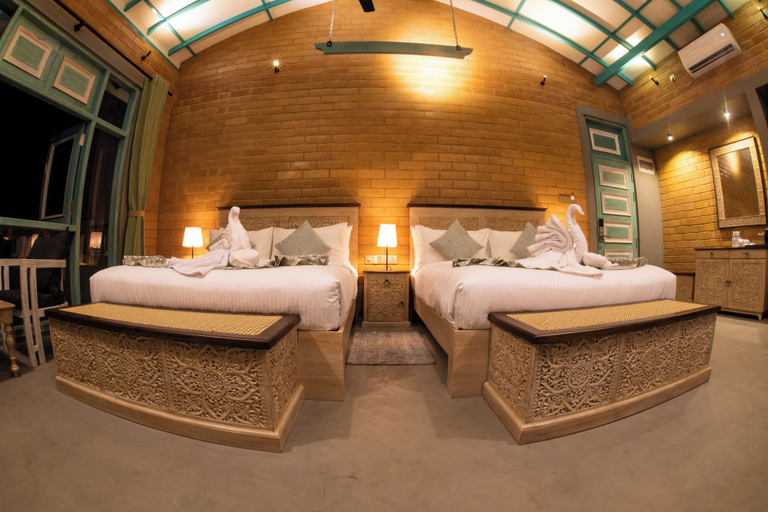 Bedroom 2, Hiriketiya Beach Resort, Dickwella