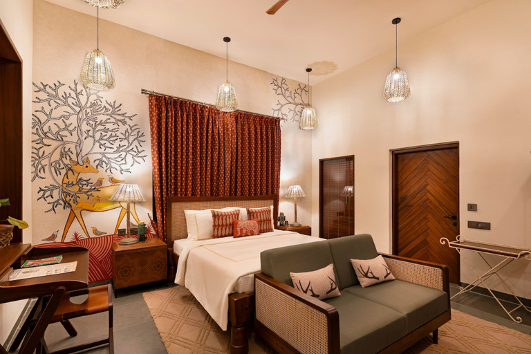 Bedroom 4, Brij Sone Bagh, Bandhavgarh | A Luxury Jungle Retreat, Umaria
