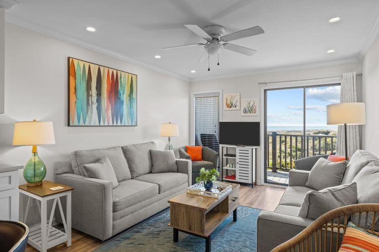 Living area 3, Southwinds G10 2 Bedroom Condo by RedAwning, Carteret