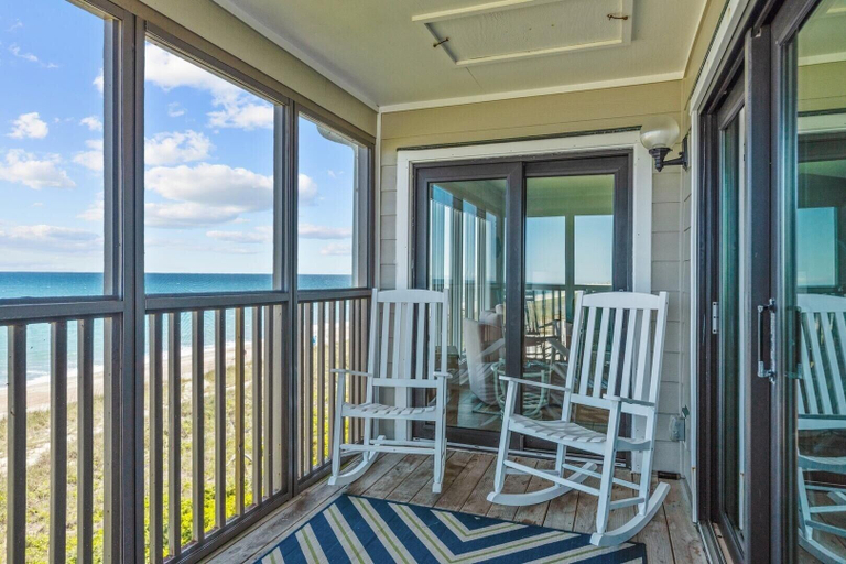 Terrace/patio, Maritime West C-33 3 Bedroom Condo by RedAwning, Carteret