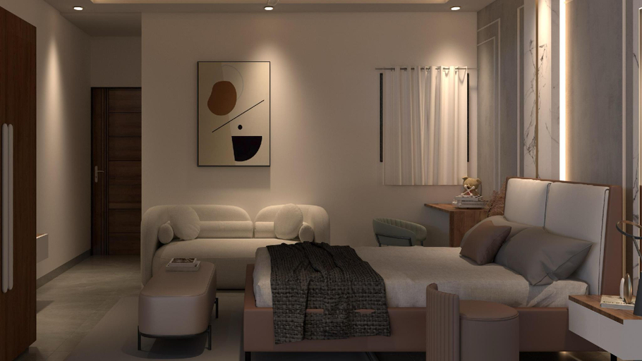 Bedroom 3, Hotel Maniratna Premium, Indore