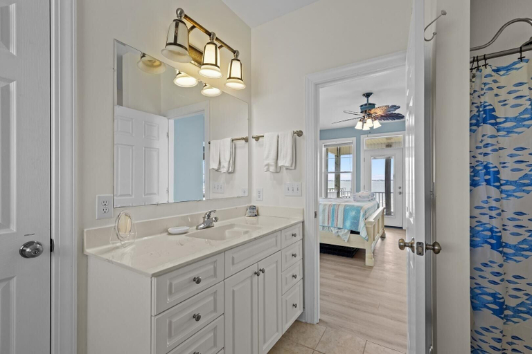 Bathroom 5, Dolphin Lookout 4 Bedroom Home by RedAwning, Carteret
