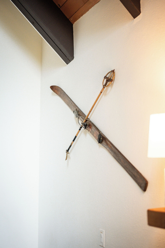 Interior detail, Skyline Chalet, San Bernardino