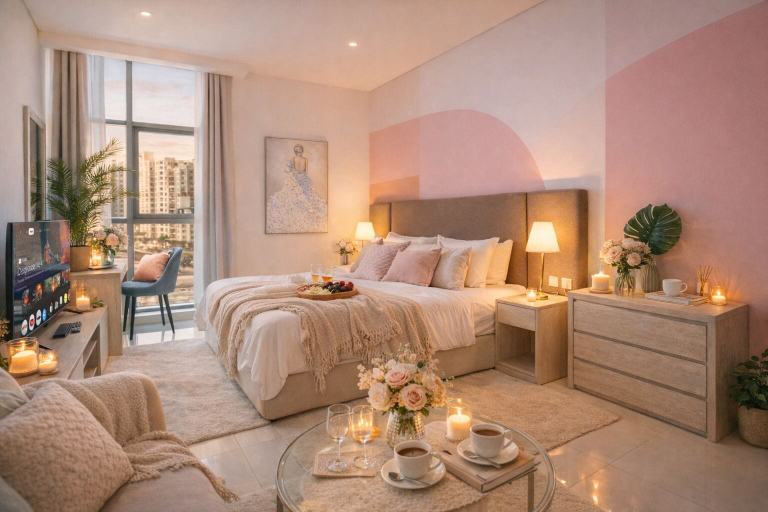Room 3, Luxury Studio with Private Beach, Dubai