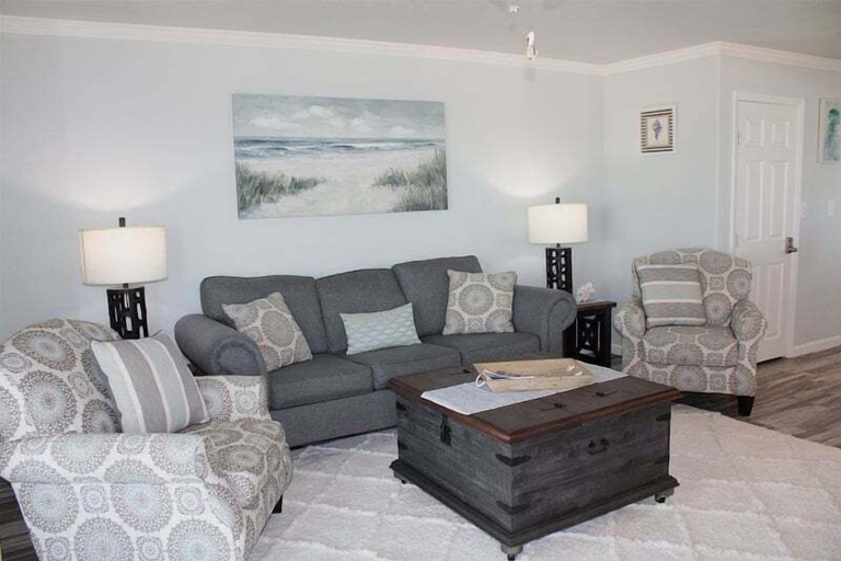 Living area, Seaside Treasures K708 1 Bedroom Condo, Aransas