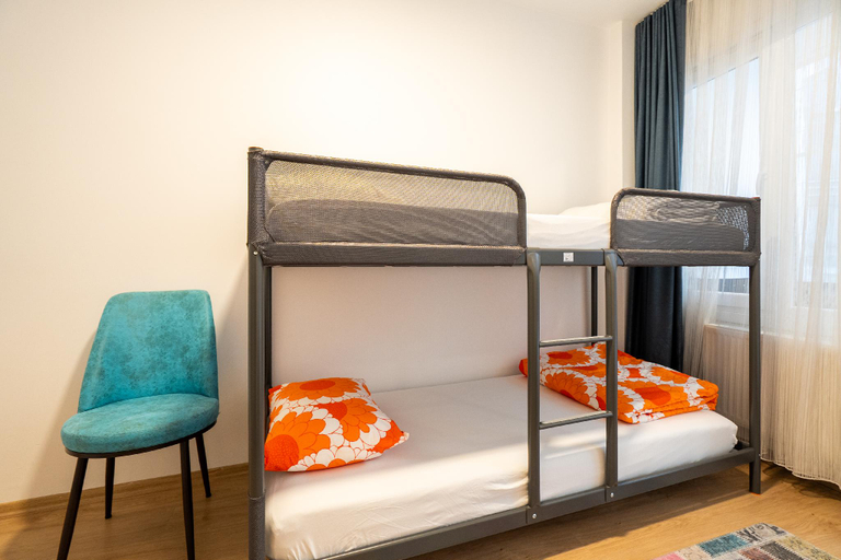 Bedroom 5, Charming Kadky Apartment with City Views, Kadıköy
