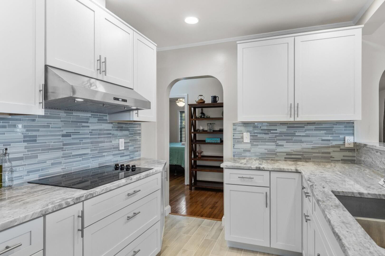 Private kitchen 2, The Gray Whale Cottage 2 Bedroom Home by RedAwning, Carteret