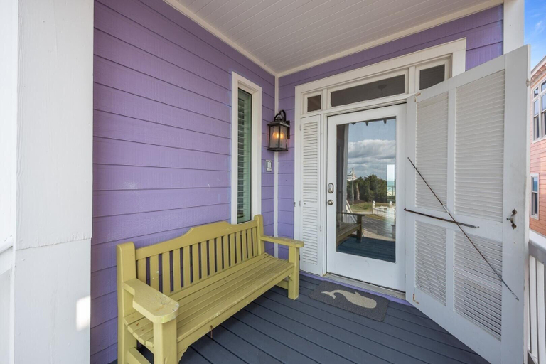 Exterior detail, Dolphin Dreams 5 Bedroom Home by RedAwning, Carteret