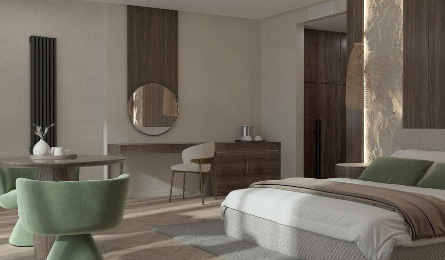 Bedroom 2, Donatello Boutique Hotel, Almaty