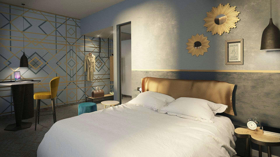 Bedroom 4, Postboutique Hotel Wuppertal, Wuppertal