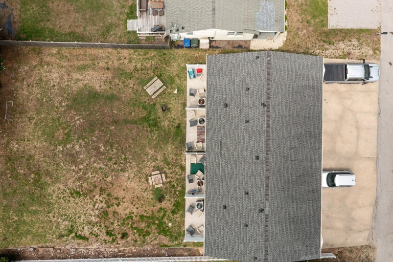 Aerial view 2, Anchors Away Unit 3 2 Bedroom Duplex by RedAwning, Carteret