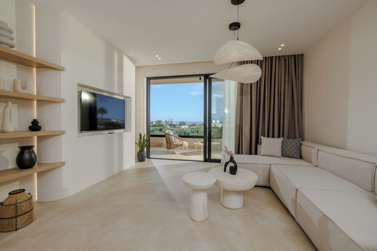 Living area 4, Sokratis LocoLux Villas & Suites, Crete