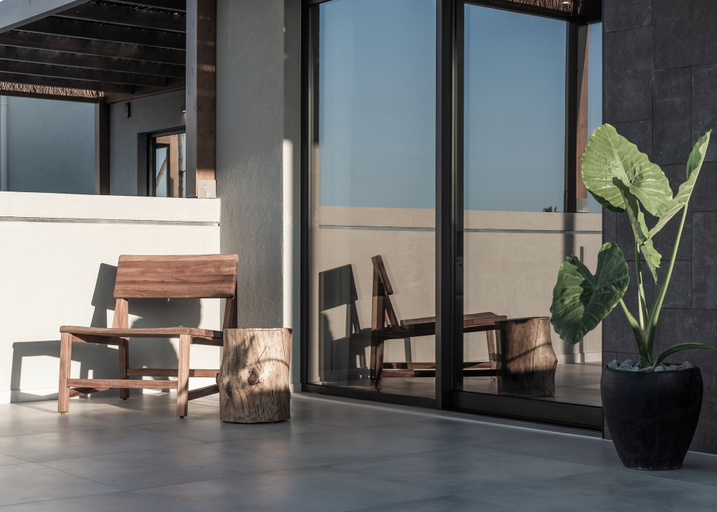 Balcony, Aku Suites with private pools, Crete