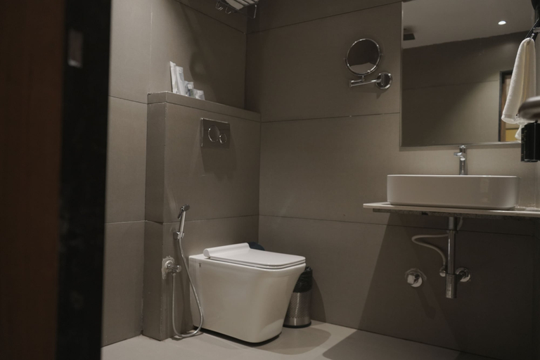 Bathroom 5, Silvotel By Bizzgrow Hotels, Indore