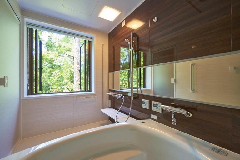 Bathroom 5, Kazoku Cottage Notoie, Shika