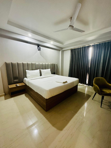 Bedroom, HOTEL DM 45- GURGAON CENTRAL, Gurgaon