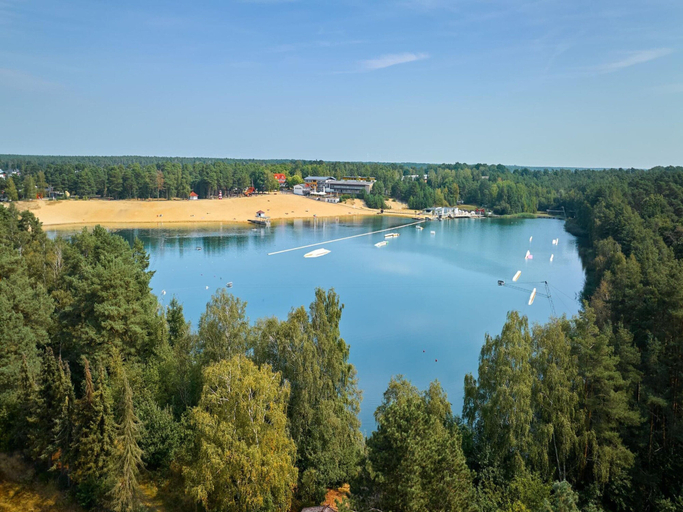 View from property 2, Bernsteinsee Hotel and Ferien-standard Double Room, Gifhorn