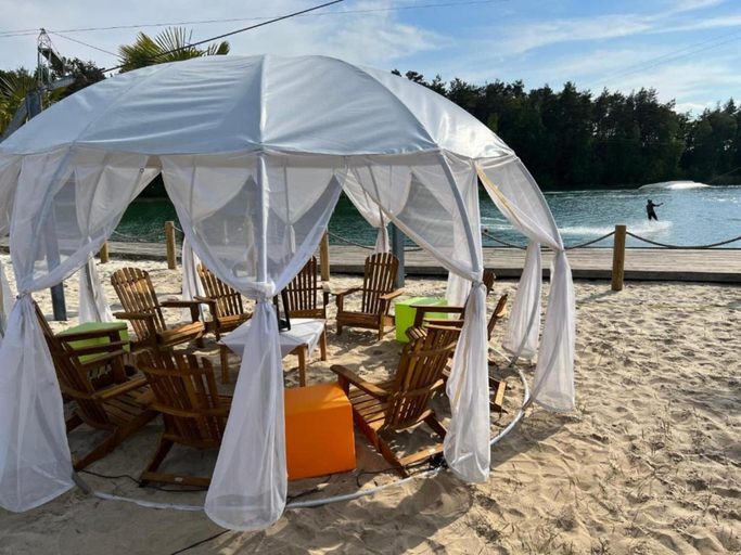 View from property 3, Bernsteinsee Hotel and Ferien Superior Double Room, Gifhorn