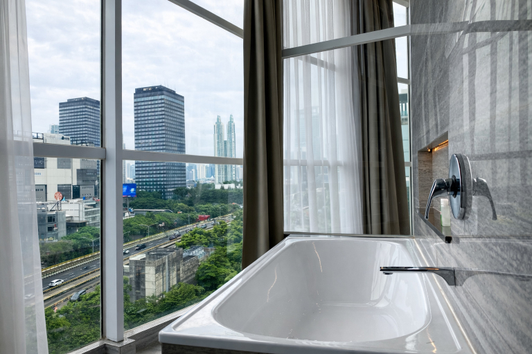 Bathroom 3, Smart Hotel Jakarta, Central Jakarta
