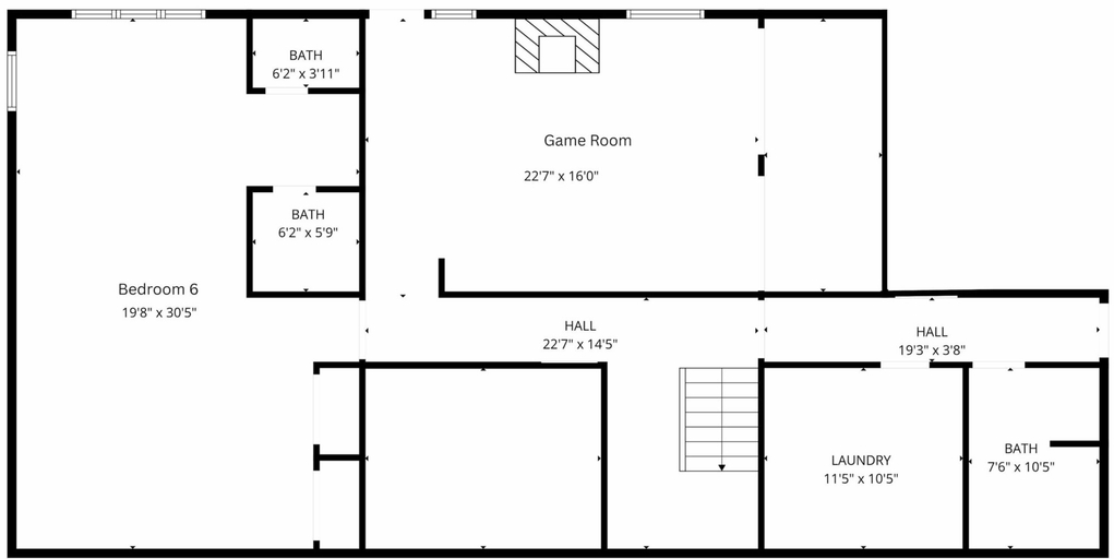 Floor plan 2, Wilderness Club Lodge For 25, Lincoln