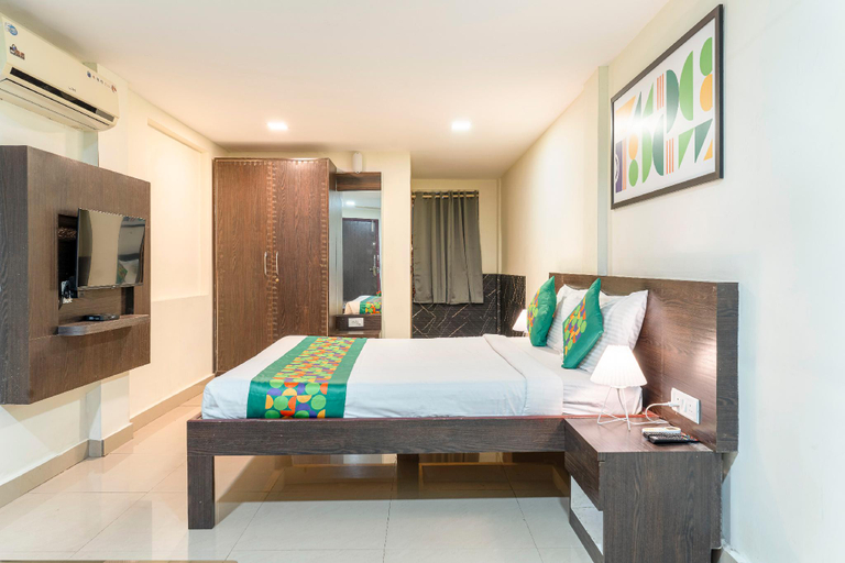 Bedroom 3, Treebo Pratham Inn Water Park Resort with Swimming Pool, Udupi