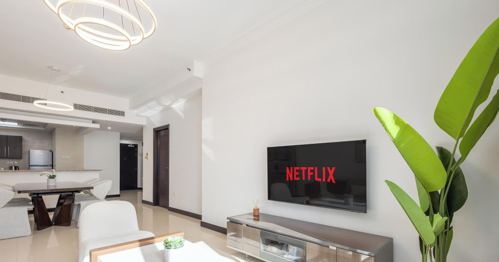 Living area 3, LUX The 02 Residences JLT Suite, Dubai