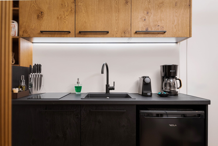 Private kitchen, Voukourestiou Signature Suite, Attica