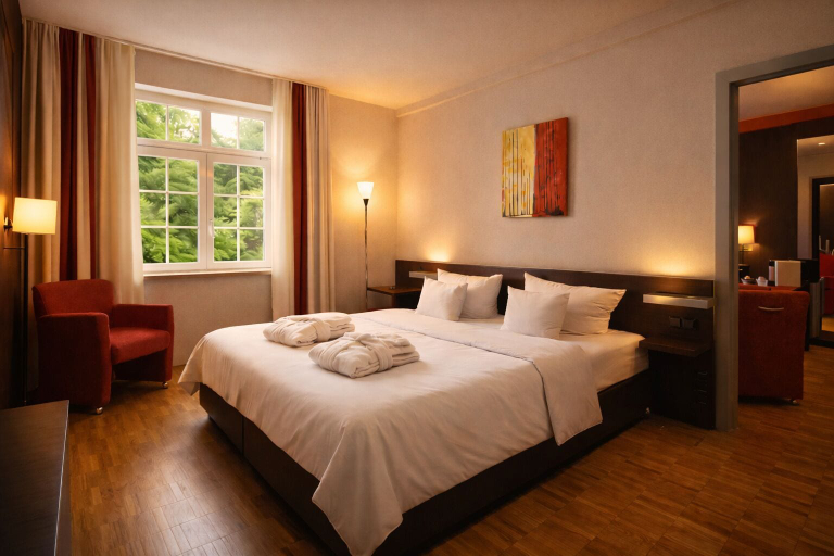 Bedroom 4, Sante Royale Hotel- & Gesundheitsresort, Vogtlandkreis