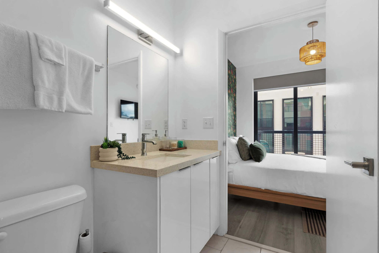 Bathroom 3, Heart of Wynwood - Rooftop Pool -Balcony, Miami-Dade