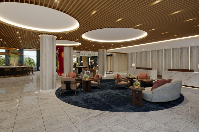 Public Area 2, Hilton Arcadia Los Angeles, Los Angeles