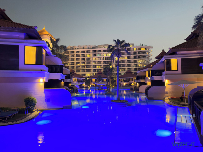 Pool 4, 1BR Royal Amwaj Private Beach& Burj view, Dubai