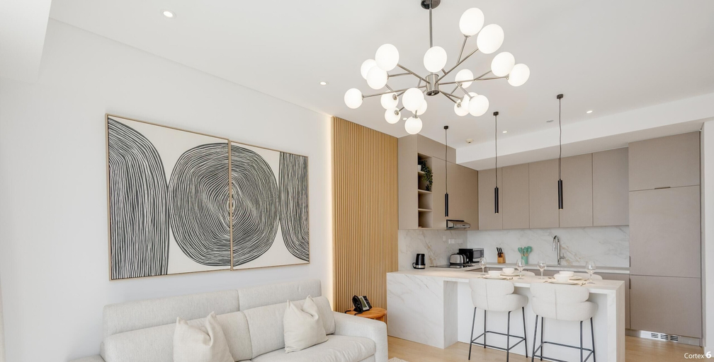 Living area 2, LUX The JW Marina Suite 5, Dubai