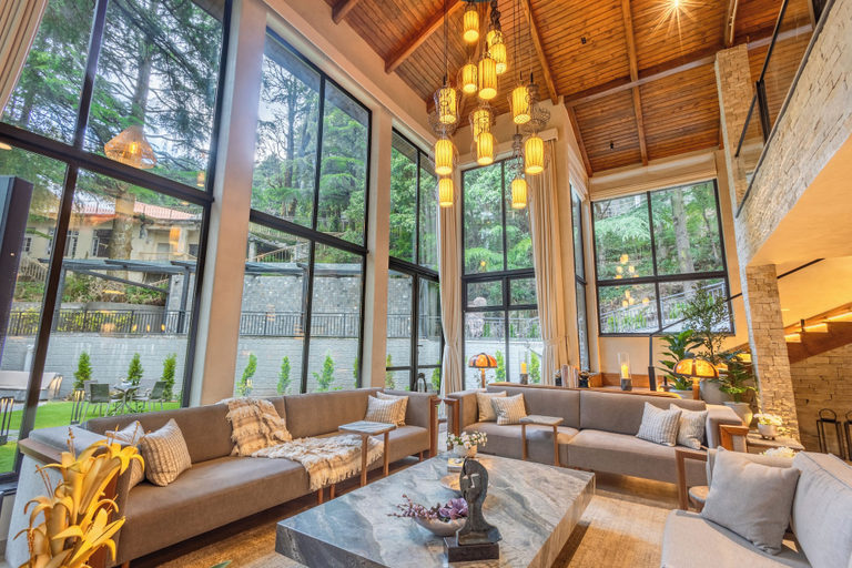 Living area 2, The Chestnut Grove, Chamba