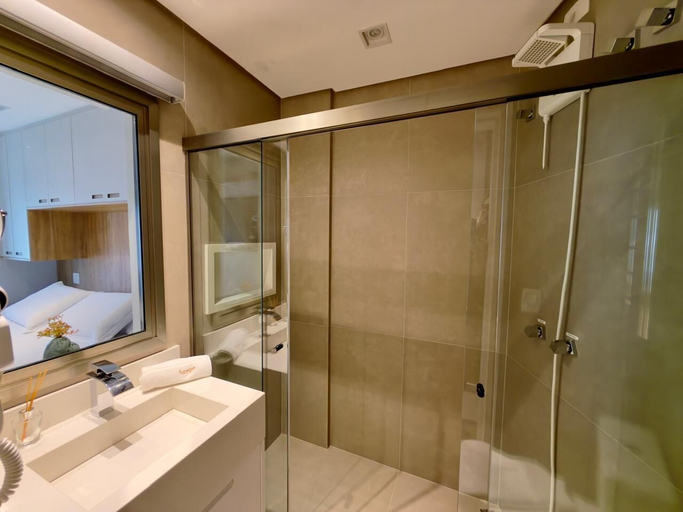 Bathroom 4, Ágape Suítes e Apartamentos, São Sebastião