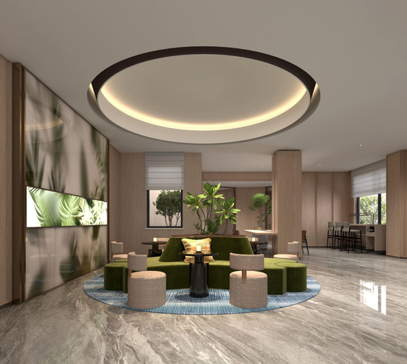 Lobby 5, Hilton Garden Inn Beijing Asian Games Village, Beijing