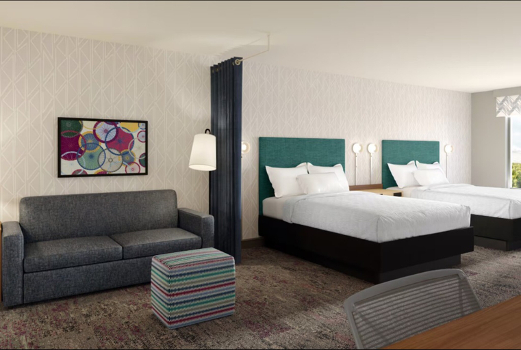 Bedroom 3, Home2 Suites by Hilton Capitol Heights Washington, Prince George's