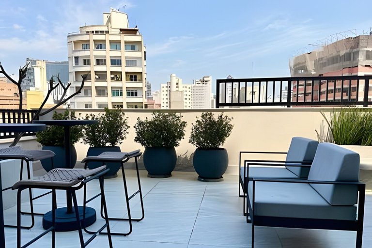 Terrace/patio, Andar Alto 15 Ar condicionado e Rooftop, São Paulo