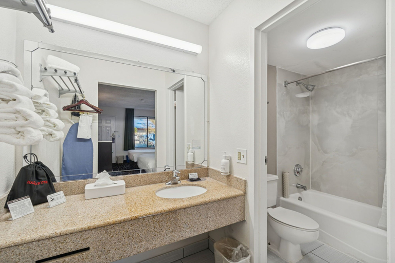 Bathroom 4, Ramada by Wyndham Temple Terrace/Tampa North, Hillsborough