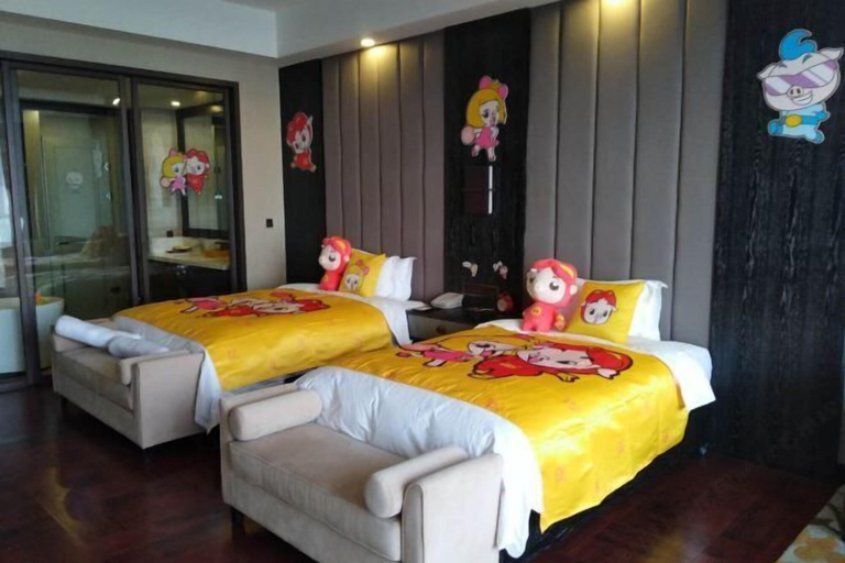 Bedroom 3, Regao Hot Spring Hotel, Fushun
