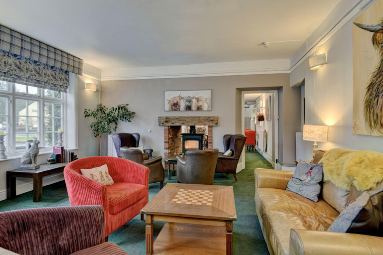 Public Area, The Crown Hotel, Somerset